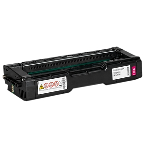 Compatible Ricoh 408338 M C250H Magenta Toner Cartridge High Yield , For M C250, P C301, C311
