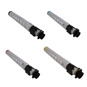 Compatible Ricoh IM C3010 C3510 SET 4 Pack Toner Cartridges Combo BK/C/M/Y