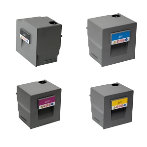 Compatible Ricoh MP-C8002 4 Pack 841780 841781 841782 841783 Black Yellow Magenta Cyan Toner Cartridge MP C6502, MP C8002 MP C7502