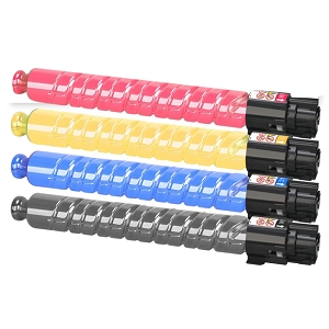 Compatible Ricoh IM C400F SET 4 Pack Black, Cyan, Magenta, Yellow  Toner Cartridge for Ricoh, Lanier, or Savin