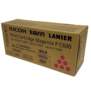 Made By Ricoh 408312 Magenta Toner Cartridge, For Lanier, Savin P C600