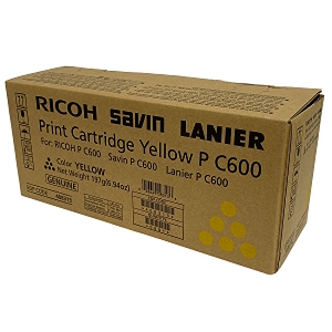 Made By Ricoh 408313 Yellow Toner Cartridge, For Lanier, Savin P C600