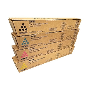 Made By Ricoh 842550  842553  842552  842551   Pack Toner Cartridges Combo BK/C/M/Y IM C3010 C3510