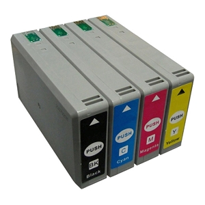 Compatible 4 Pack Epson T676XL WP-4010 WP-4023 WP-4090 WP-4520 WP-4533 WP-4590 WP-4020 Ink Cartridges