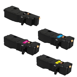Compatible 4 Pack Konica Minolta TNP93 TNP-93  Black, Cyan, Magenta, and Yellow Toner Cartridge, For Bizhub C3100i