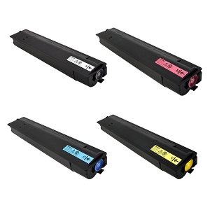 Compatible Toshiba TFC415 SET 4 Pack Black, Cyan, Magenta, Yellow Toner Cartridge, for 2515AC, 3015AC, 4515AC