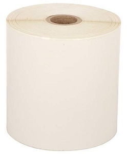 Compatible Zebra 4 Inch X 200' Universal Desktop Continues Thermal Labels, White, for Zebra, Eltron, Sato, Datamax and other desktop printers - Minimum Order 5 Rolls