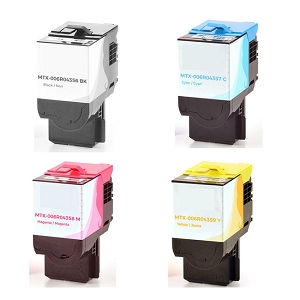 Compatible Xerox 006R04356 006R04357 006R04358 006R04359 4 Pack Toner Cartridge - With Chip, for C310/C315