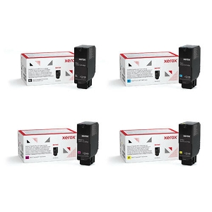 Made By Xerox 006R04616 006R04617 006R04618 006R04619 Toner Cartridge Combo BK/C/M/Y 