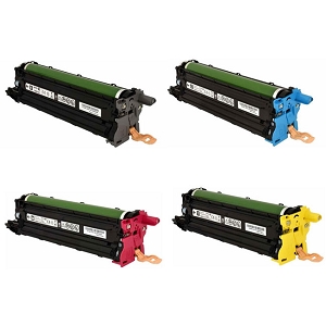 Compatible Xerox 108R01485 108R01486 108R01487 108R01488 4 Pack drum units BK/C/M/Y Toner Not Included, for VersaLink C600 C605