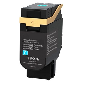 Compatible Xerox 006R04828 006R04820 Cyan Toner Cartridge High Yield, For C320DNI, and 325DNI