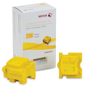 Made By Xerox 108R00992 Yellow Solid Ink Cartridge for ColorQube 8700