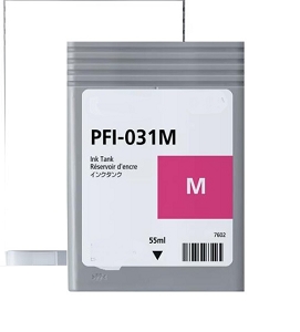 Compatible Canon PFI-031M Magenta Ink Cartridge  3491C001AA for TM-240 and TM-340