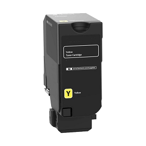 Compatible Lexmark 71C1HY0  Yellow Toner Cartridge High Yield CS730,  CX730