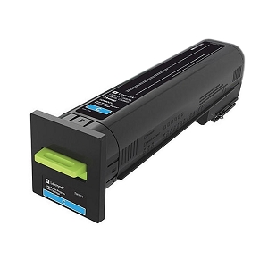 Compatible Lexmark 72K10C0 72K00CG Cyan Toner Cartridge