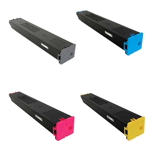 Compatible 4 Pack Sharp MX61NTBA  MX61NTCA MX61NTMA MX61NTYA  KCMY  Laser Toner Cartridge 