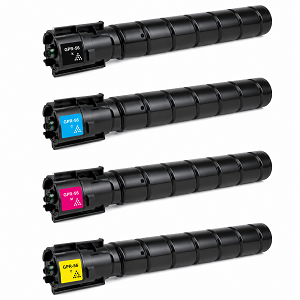 Compatible Canon GPR-56 SET 4Pack, Black, Cyan, Magenta, Yellow Laser Toner Cartridge
