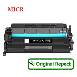 Original Repack MICR HP 148A W1480A Black Toner Cartridge - With Chip, for LaserJet Pro 4001dn, LaserJet Pro 4001dw