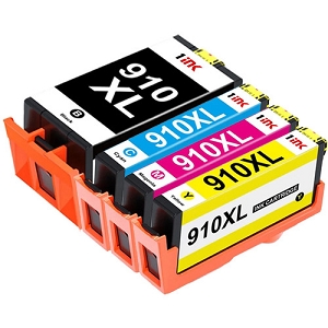 Compatible 4 Pack HP   910XL SET OfficeJet 8018, 8020, 8022, 8025, 8028, 8035 High Yield Ink Cartridges