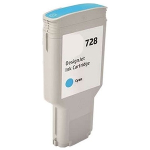 Compatible HP 728  F9K17A (300mL) Cyan, for DesignJet T730, T830