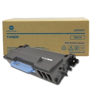 Made By Konica Minolta TNP75 TNP-75 ACF0033 Black Toner Cartridge, for Bizhub 5000i