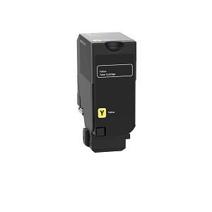 Compatible Lexmark 81C1XY0 Yellow Toner Cartridge Extra High Yield