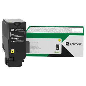 Made By Lexmark 81C1XY0 Yellow Return Programme Toner Cartridge Extra High Yield