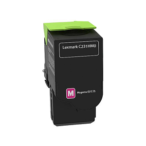 Compatible Lexmark C231HM0 Magenta  Toner Cartridge C2325, C2425, C2535, MC2325, MC2425, MC2535, MC2640