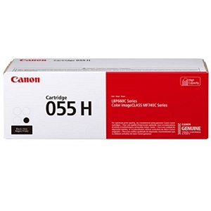 Made By Canon 055H CRG-055 BK H 3020C001 Black High Yield Toner Cartridge imageCLASS LBP664cdw, MF741cdw, MF743cdw, MF745cdw