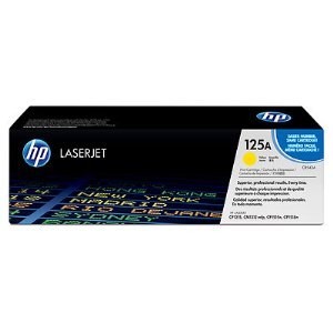 Made By HP 125A CB542A Yellow Toner Cartridge Color LaserJet CM1312, CP1210, CP1215, CP1510, CP1515, CP1518