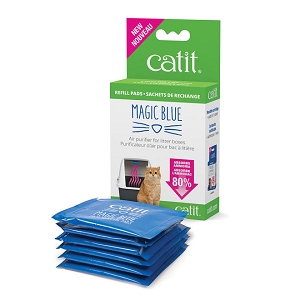 Magic Blue Cartridge Refill Pads, 6 Pads - Catit