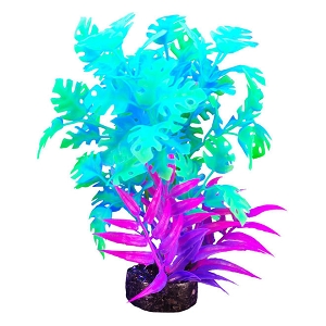 Marina iGlo Plant Blue & Green 5.5in