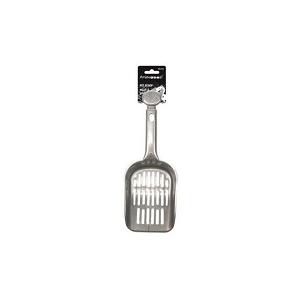 Durable Plastic Pet Litter Scoop with Long Handle - 11