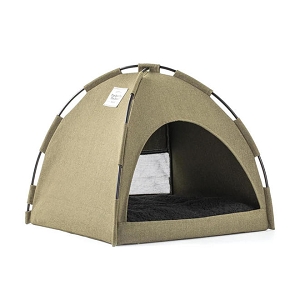 Tent Cat Bed Green
