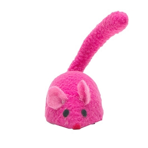 Self-Propelled Mouse Cat Toy, Pink - Cat Love