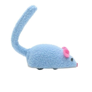 Self-Propelled Mouse Cat Toy, Blue - Cat Love