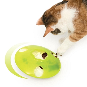 Play Treat Spinner Slow Feeder Spinning Top - Catit