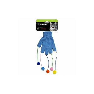 Cat Toy Interactive Teaser Magic Glove With 5 Balls, 6.3
