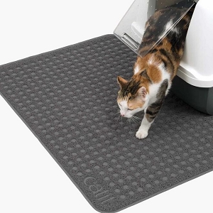 Large Textured Litter Mat, Non-Slip Surface, 23.5