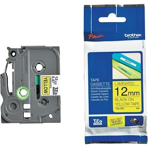 Made By  Brother TZe-631 Label Tape, 12mm (0.47