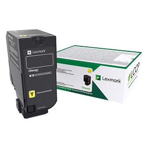 Made By Lexmark 84C1HY0 Yellow High Yield Laser Return Program Toner Cartridge CX725de, CX725dhe, CX725dthe