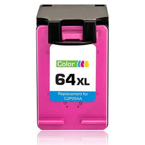 Compatible HP 64XL N9J91AN Tri-Color High Yield Ink Cartridge