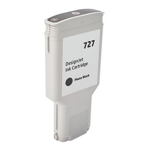 Compatible HP  727XL (300mL) F9J79A High capacity  Photo Black, for DesignJet series, T920, T1530, T2530