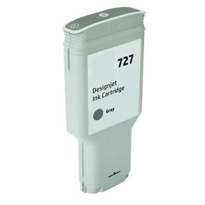 Compatible HP 727XL F9J80A (300mL) High capacity  Gray, for DesignJet series, T920, T1530, T2530