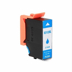 Compatible Epson T312XL T312XL220 Cyan  High Yield Ink Cartridge Expression Photo XP-8500 HD XP-15000
