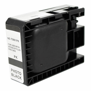 Compatible Epson T580100  Photo Black Ink Cartridge Pigment