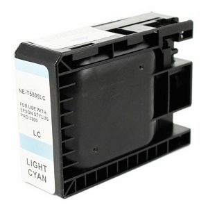 Compatible Epson T580500  Light Cyan Ink Cartridge Pigment