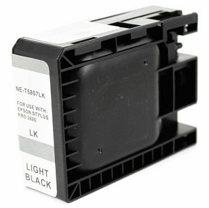Compatible Epson T580700  Light Black Ink Cartridge Pigment