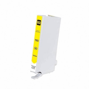 Compatible Epson T802XL420-S  Yellow Ink Cartridge High Yield For WorkForce Pro WF-4720, WF-4730, WF-4734 & WF-4740