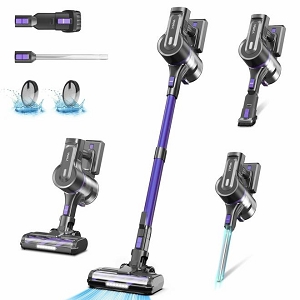  S100 Cordless Vacuum Cleaner, 28Kpa Powerful Suction Vacuum with 350W Brushless Motor - Yoma 